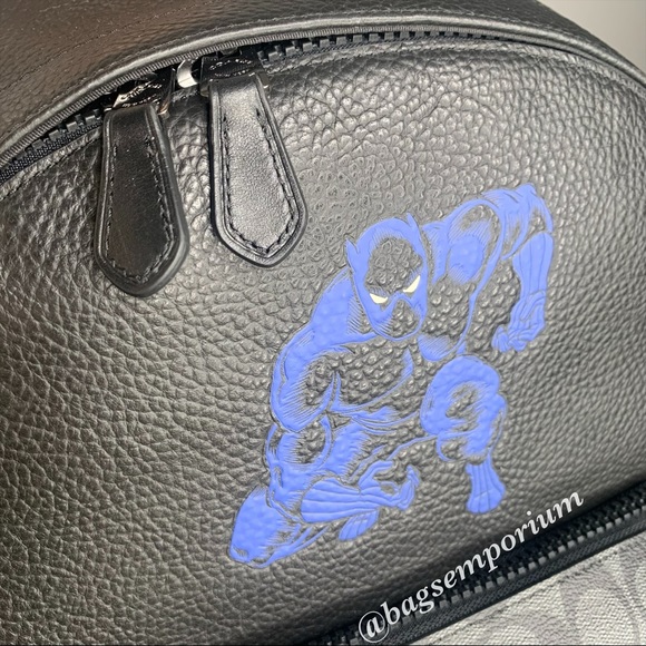 Coach Marvel Black Panther Backpack - Picture 10 of 14
